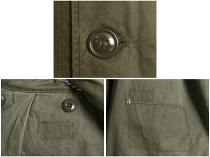 60s ★ 米軍実物 US ARMY M-65 1st フィールド ジャケット MEDIUM 程/ 古着 ヴィンテージ ミリタリー アーミー エポレット無し アルミ 軍物