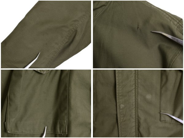 60s ★ 米軍実物 US ARMY M-65 1st フィールド ジャケット MEDIUM 程/ 古着 ヴィンテージ ミリタリー アーミー エポレット無し アルミ 軍物