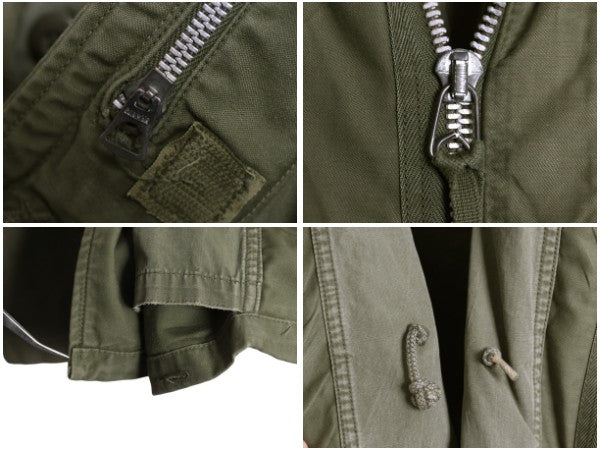 60s ★ 米軍実物 US ARMY M-65 1st フィールド ジャケット MEDIUM 程/ 古着 ヴィンテージ ミリタリー アーミー エポレット無し アルミ 軍物