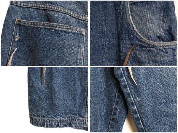 90s 00s ☆ FUBU デニム カーゴ ショーツ メンズ 36 / 古着 オールド Y2K ストリート バギー ルーズ ヒップホップ ジーパン ショートパンツ