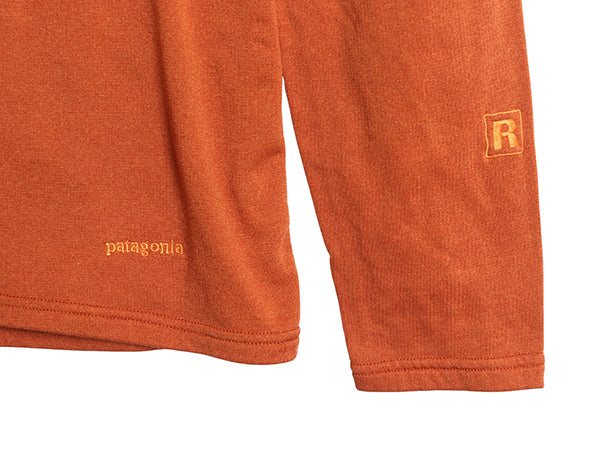 00s USA製 パタゴニア R.5 ポイント5 トップ メンズ L 03年製 オールド レギュレーター 裏 フリース ストレッチ ハーフジップ プルオーバー