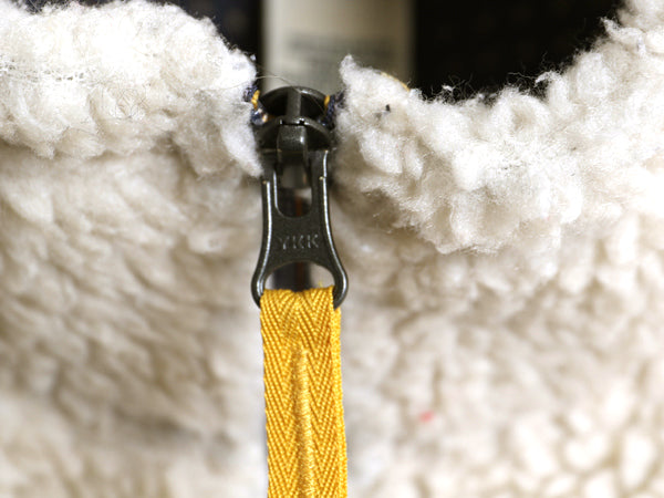 エルエルビーン パイル フリース ベスト レディース M / 古着 ボア 毛足 前開き 重ね着 アウトドア フルジップ ハイネック ナチュラル 防寒