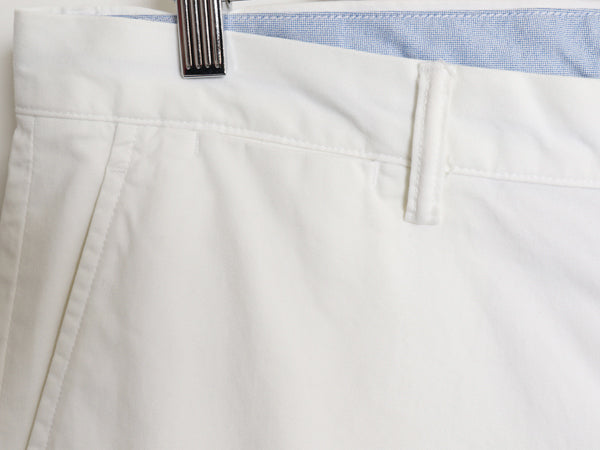 ポロ ラルフローレン チノ パンツ メンズ 34 30 / STRETCH SLIM FIT スラックス ノータック ストレート チノパン アーミー タイプ ホワイト