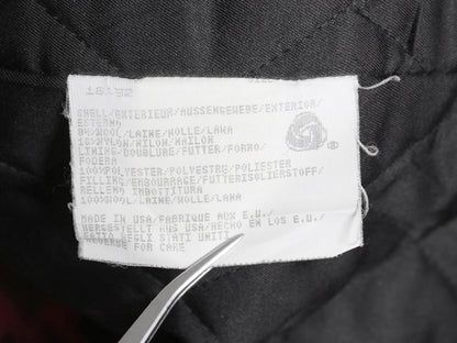 90s USA製 ウールリッチ ブランケット コート レディース L メンズ M オール 中綿 キルティング ライナー付き ネイティブ ラグ ジャケット