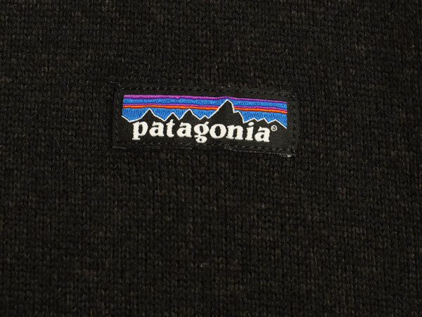 パタゴニア ベターセーター ハーフジップ レディース L 16年製 アウトドア 裏起毛 セーター フリース プルオーバー ジャケット ブルゾン 黒