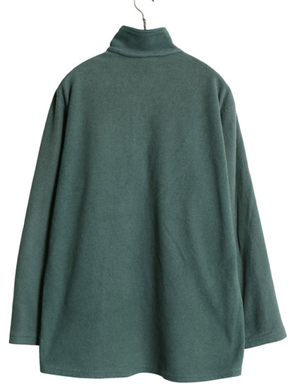 90s パタゴニア キャプリーン ハーフジップ フリース Tシャツ メンズ L / オールド アウトドア ロンT プルオーバー ハイネック カットソー