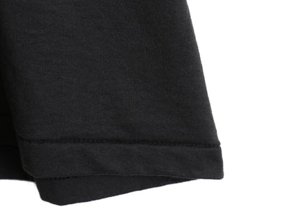 デッドストック 90s USA製 フルーツオブザルーム 無地 半袖 Tシャツ メンズ L 新品 オールド クルーネック シングルステッチ カットソー 黒