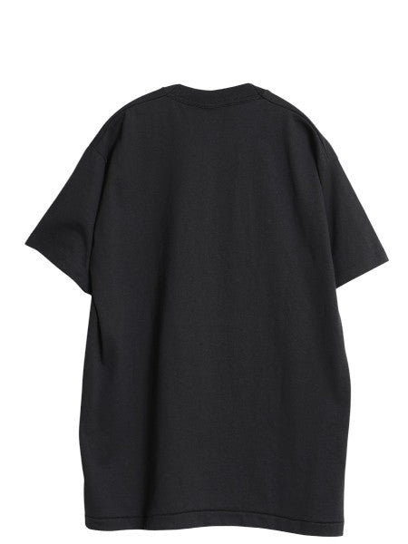 デッドストック 90s USA製 フルーツオブザルーム 無地 半袖 Tシャツ メンズ L 新品 オールド クルーネック シングルステッチ カットソー 黒
