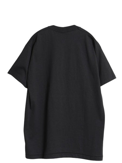 デッドストック 90s USA製 フルーツオブザルーム 無地 半袖 Tシャツ メンズ L 新品 オールド クルーネック シングルステッチ カットソー 黒