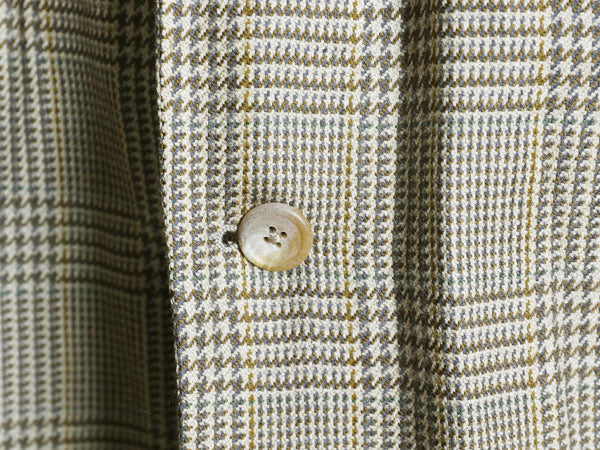 90s USA製 ブルックスブラザーズ テーラード ジャケット メンズ L 程/ オールド ブレザー ウール チェック トラッド シンプル マルチカラー