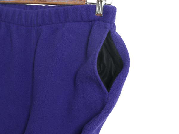 90s USA製 コロンビア フリース パンツ レディース M メンズ S 程/ オールド アウトドア ポケット付き イージーパンツ ヘビーウェイト 厚手