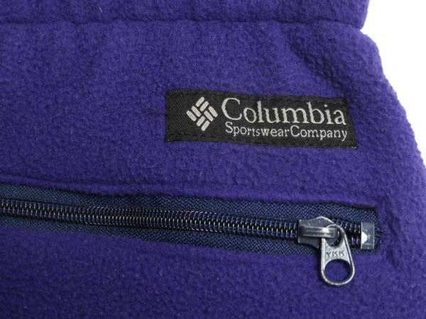 90s USA製 コロンビア フリース パンツ レディース M メンズ S 程/ オールド アウトドア ポケット付き イージーパンツ ヘビーウェイト 厚手