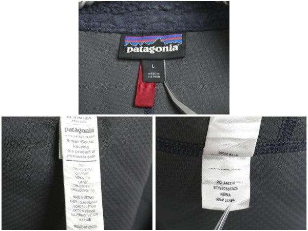 パタゴニア クラシック レトロX フリース ジャケット メンズ L 23年製 フルジップ アウトドア ボア パイル ジャンパー ハイネック ブルゾン