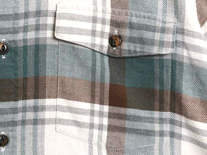 パタゴニア ロングスリーブ フィヨルド フランネル シャツ メンズ L 古着 19年製 アウトドア チェック ネルシャツ 長袖シャツ マルチカラー