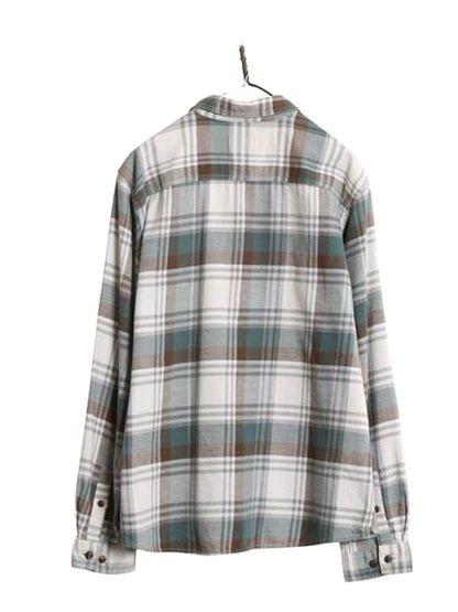 パタゴニア ロングスリーブ フィヨルド フランネル シャツ メンズ L 古着 19年製 アウトドア チェック ネルシャツ 長袖シャツ マルチカラー