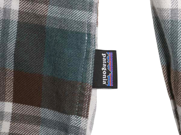 パタゴニア ロングスリーブ フィヨルド フランネル シャツ メンズ L 古着 19年製 アウトドア チェック ネルシャツ 長袖シャツ マルチカラー