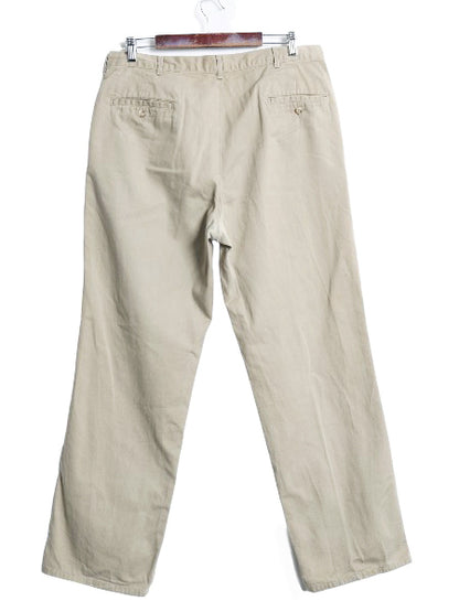 90s USA製 ポロ ラルフローレン コットン チノ パンツ メンズ 実寸 36 31.5 オールド スラックス チノパン ポロチノ ストレート ツータック