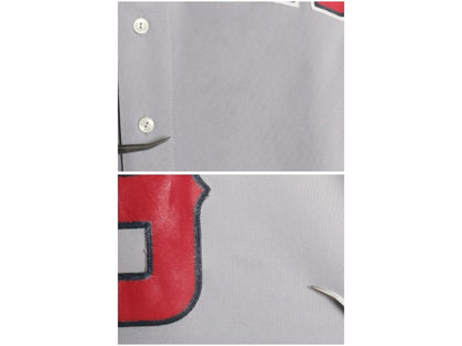 エンゼルス ベースボール シャツ メンズ XXL 程/ MLB オフィシャル マジェスティック 大リーグ ユニフォーム 重ね着 ジャージ 大きいサイズ