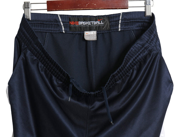 00s ナイキ バスケットボール ショーツ メンズ S / オールド トラック バスパン ショートパンツ スウッシュ バスケ ポケット付き ツートン