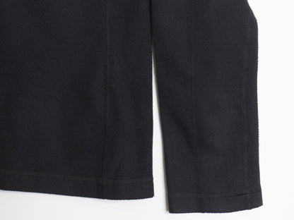 パタゴニア マイクロD ハーフジップ フリース プルオーバー レディース S / 18年製 アウトドア ロンT 長袖 Tシャツ ハイネック インナー 黒