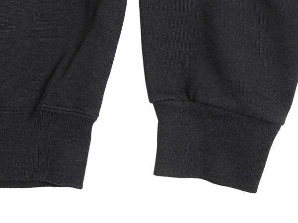 90s タズマニアンデビル × ハーレー ダビッドソン プリント スウェット メンズ レディース L オールド トレーナー 星条旗 キャラクター 黒