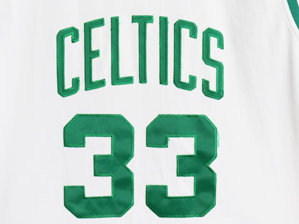 セルティックス ジャージ タンクトップ メンズ L NBA オフィシャル ラリー バード ユニフォーム バスケ ゲームシャツ 重ね着 復刻 ツートン