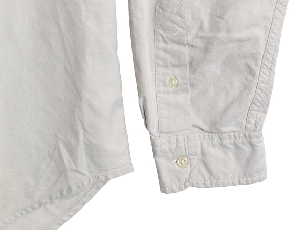 ポロジーンズ ラルフローレン 長袖 ボタンダウン シャツ メンズ L ポロ オックスフォード 長袖シャツ コットン ポケット付き ワンポイント