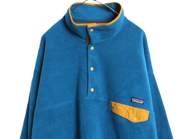 パタゴニア シンチラ スナップT メンズ XXL 古着 15年製 プルオーバー フリース ジャケット ブルゾン ジャンパー ハイネック 大きいサイズ