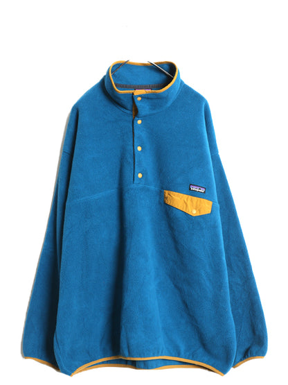 パタゴニア シンチラ スナップT メンズ XXL 古着 15年製 プルオーバー フリース ジャケット ブルゾン ジャンパー ハイネック 大きいサイズ