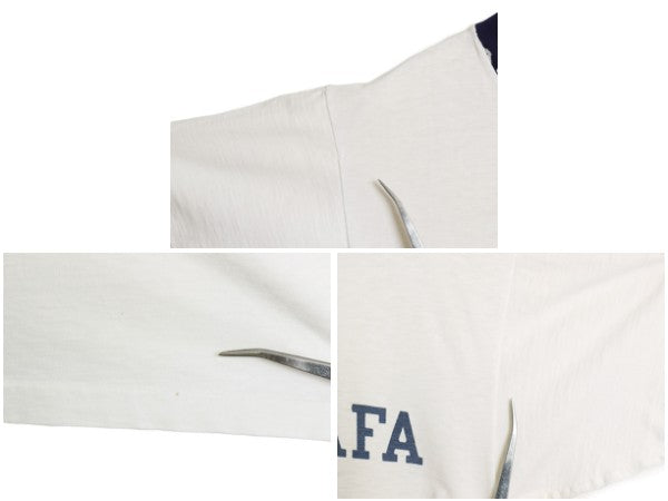 60s USA製 ★ チャンピオン USAFA  染込み プリント リンガー Tシャツ メンズ M / ヴィンテージ プロダクツタグ ミリタリー 軍物 AIR FORCE