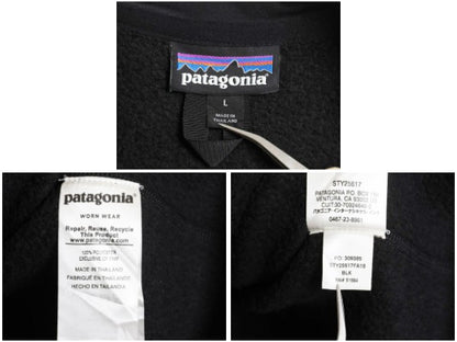 パタゴニア ベターセーター ハーフジップ レディース L 18年製 アウトドア 裏起毛 セーター フリース プルオーバー ジャケット ブルゾン 黒