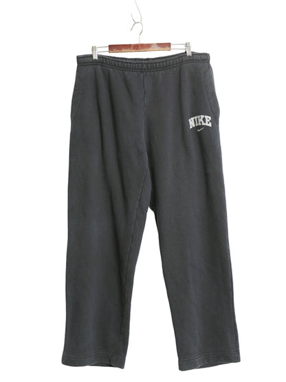 00s ナイキ ポケット付き スウェット パンツ メンズ XL / オールド トレーナー イージーパンツ ワンポイント スウッシュ 黒 大きいサイズ