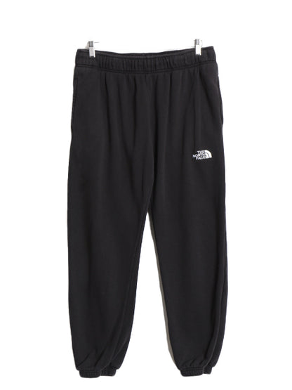 ノースフェイス ポケット付き スウェット パンツ メンズ L / アウトドア 裏起毛 トレーナー イージーパンツ ワンポイント トレーニング 黒
