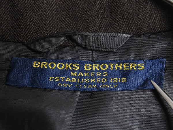 80s USA製 ブルックスブラザーズ メーカーズ テーラード ジャケット メンズ L 程 ヴィンテージ ブレザー スーツ ウール トラッド きれいめ