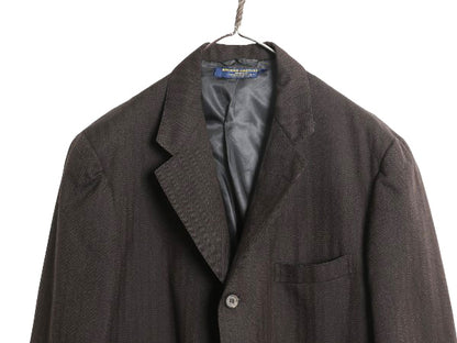 80s USA製 ブルックスブラザーズ メーカーズ テーラード ジャケット メンズ L 程 ヴィンテージ ブレザー スーツ ウール トラッド きれいめ