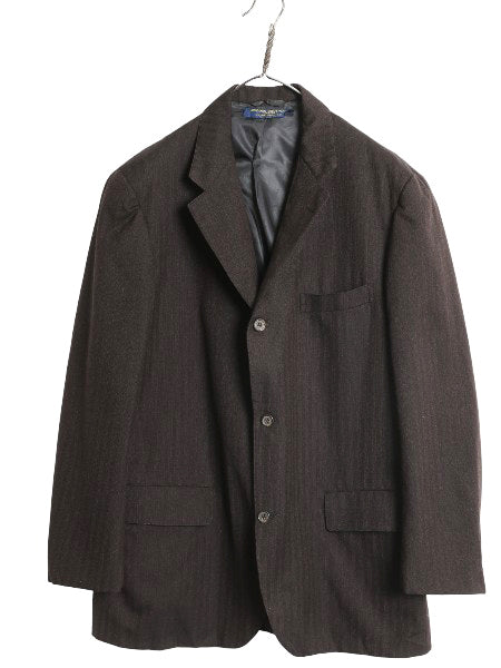 80s USA製 ブルックスブラザーズ メーカーズ テーラード ジャケット メンズ L 程 ヴィンテージ ブレザー スーツ ウール トラッド きれいめ
