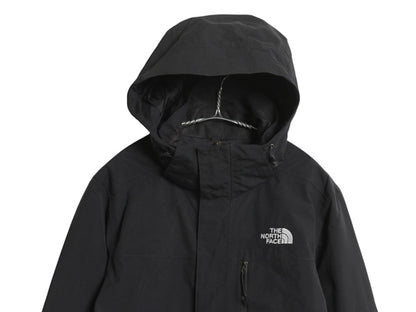US企画 ノースフェイス DRYVENT マウンテンパーカー ジャケット メンズ S ナイロン フルジップ マンパ ジャンパー ブルゾン アウトドア 黒