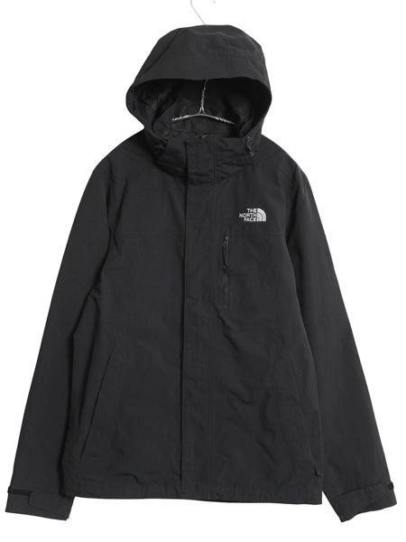 US企画 ノースフェイス DRYVENT マウンテンパーカー ジャケット メンズ S ナイロン フルジップ マンパ ジャンパー ブルゾン アウトドア 黒