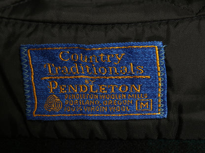 70s USA製 ペンドルトン チェック 長袖 ウール シャツ メンズ M / ヴィンテージ 長袖シャツ ブラックウォッチ マルチカラー ポケット付き