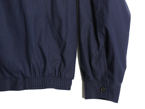 90s ポロ ラルフローレン スイングトップ ジャケット メンズ L / 古着 オールド スムース 素材 ブルゾン フルジップ ワンポイント ネイビー