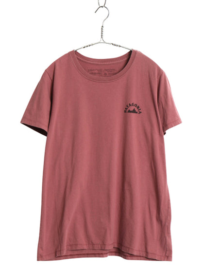 パタゴニア プリント 半袖 Tシャツ レディース M / 18年製 アウトドア バックプリント グラフィック アート イラスト カットソー シンプル 