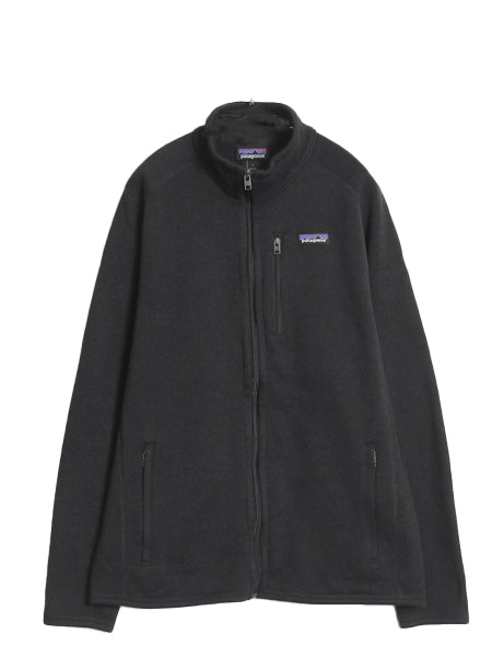 パタゴニア ベターセーター ジャケット メンズ L / 19年製 フリース セーター フルジップ ブルゾン ハイネック アウトドア ブラック 裏起毛