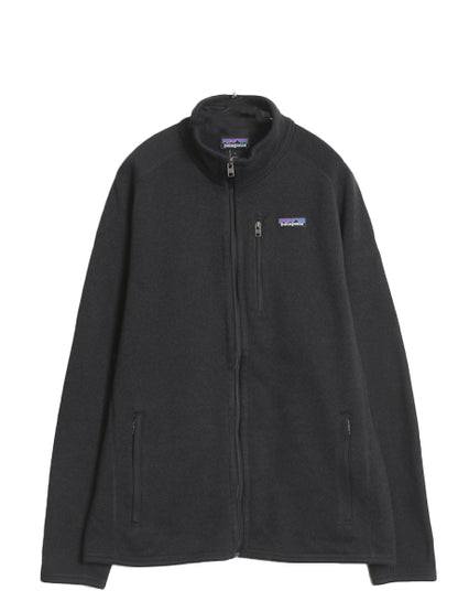 パタゴニア ベターセーター ジャケット メンズ L / 19年製 フリース セーター フルジップ ブルゾン ハイネック アウトドア ブラック 裏起毛