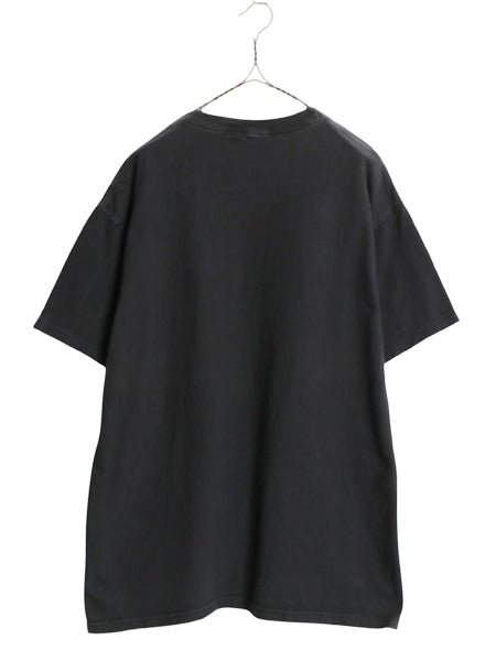 00s ★ ソプラノズ ドラマ プリント Tシャツ メンズ L 程 / 古着 オールド ロゴ グラフィック アート ヘビーウェイト モノトーン ブラック