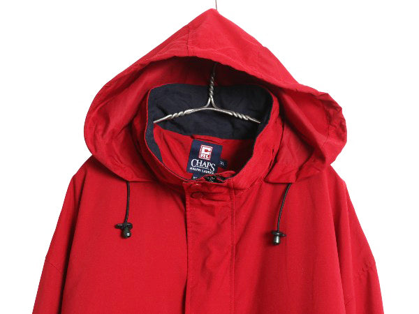 90s チャップス ラルフローレン セーリング アノラック ジャケット メンズ XL オールド ポロ ハーフジップ パーカー プルオーバー ブルゾン