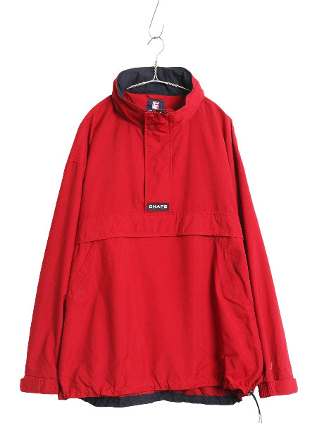 90s チャップス ラルフローレン セーリング アノラック ジャケット メンズ XL オールド ポロ ハーフジップ パーカー プルオーバー ブルゾン