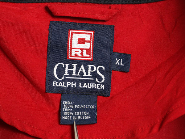 90s チャップス ラルフローレン セーリング アノラック ジャケット メンズ XL オールド ポロ ハーフジップ パーカー プルオーバー ブルゾン