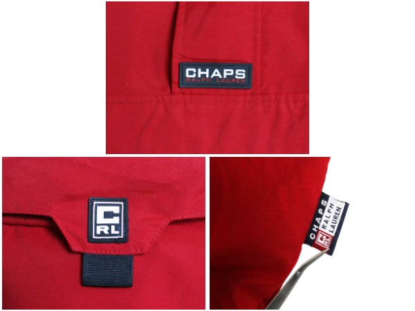 90s チャップス ラルフローレン セーリング アノラック ジャケット メンズ XL オールド ポロ ハーフジップ パーカー プルオーバー ブルゾン