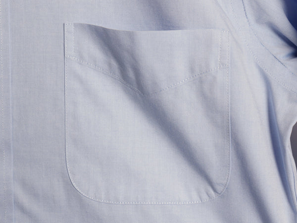 ブルックスブラザーズ 長袖 シャツ メンズ S / SLIM FIT オックスフォード コットン 無地 ワイシャツ ポケット付き ノーアイロン ビジネス