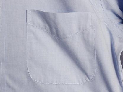 ブルックスブラザーズ 長袖 シャツ メンズ S / SLIM FIT オックスフォード コットン 無地 ワイシャツ ポケット付き ノーアイロン ビジネス